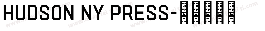 Hudson NY Press字体转换